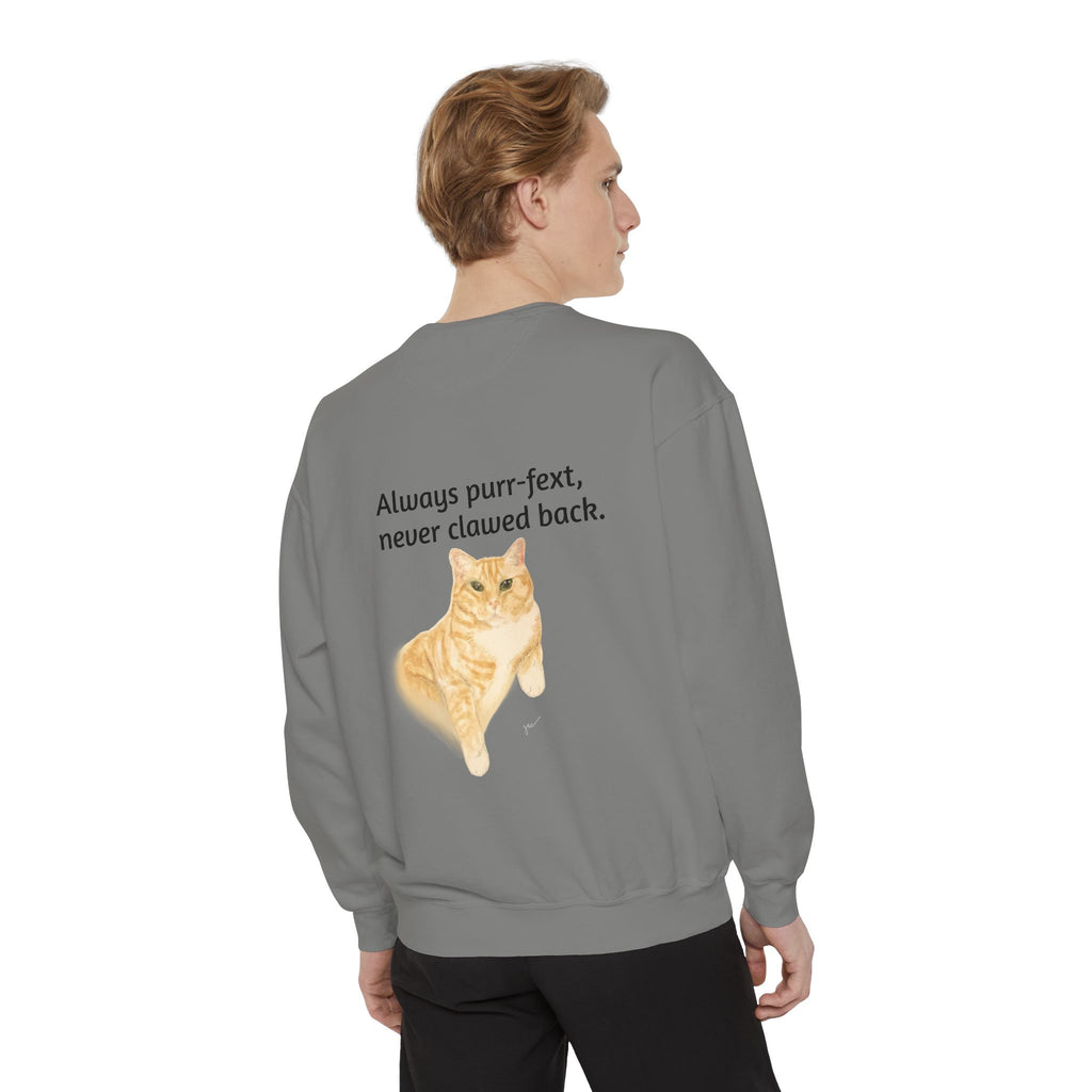 The Meowtles Cat Crewneck Sweatshirt — Cute Sunglasses Kitten Pullover