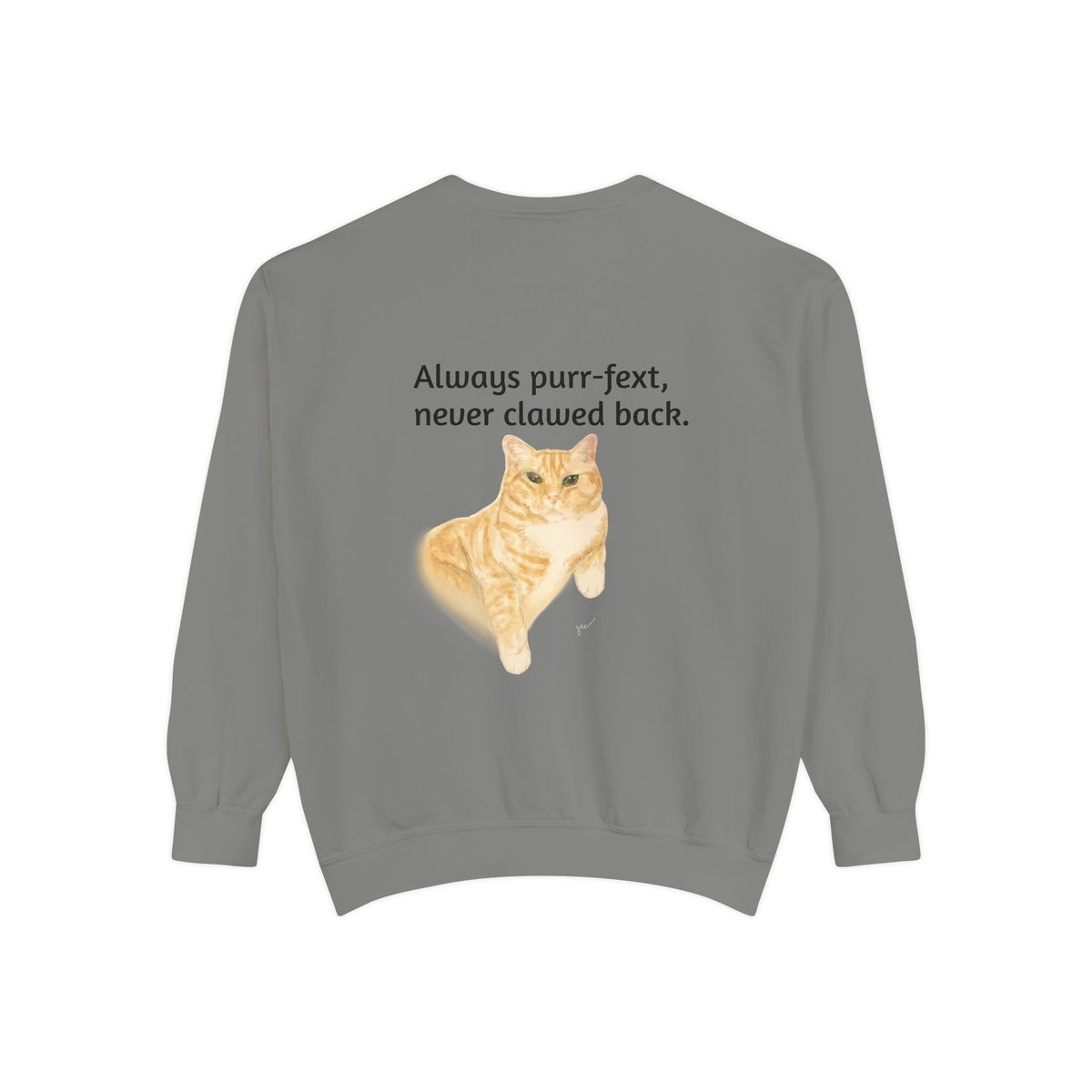 The Meowtles Cat Crewneck Sweatshirt — Cute Sunglasses Kitten Pullover