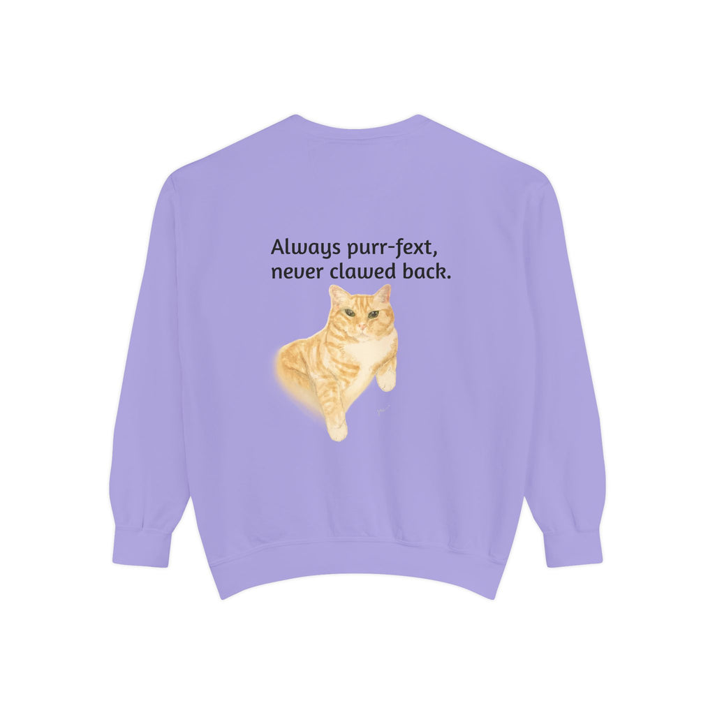 The Meowtles Cat Crewneck Sweatshirt — Cute Sunglasses Kitten Pullover