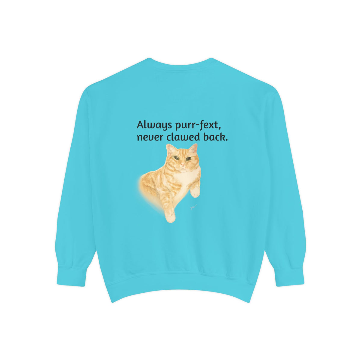 The Meowtles Cat Crewneck Sweatshirt — Cute Sunglasses Kitten Pullover