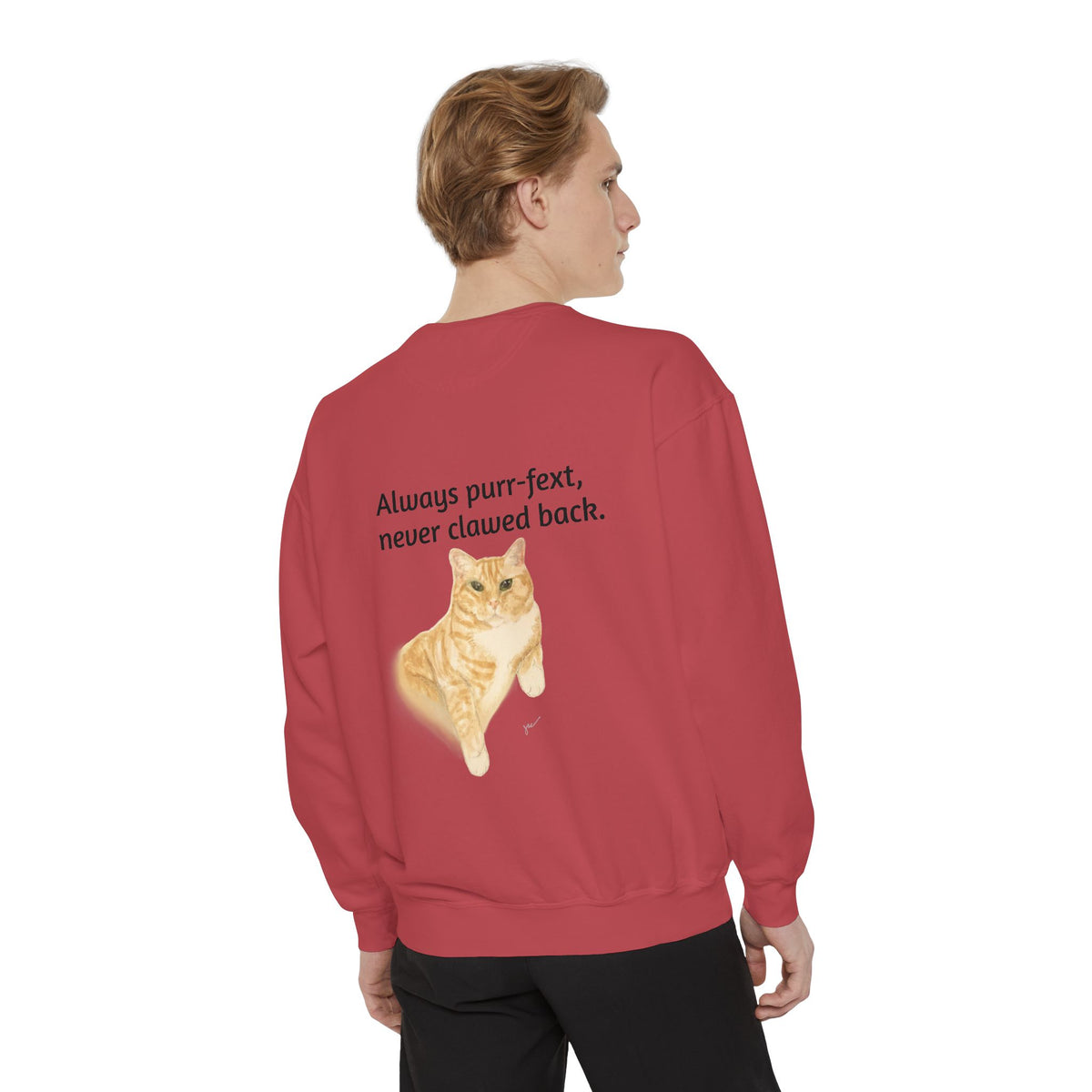 The Meowtles Cat Crewneck Sweatshirt — Cute Sunglasses Kitten Pullover