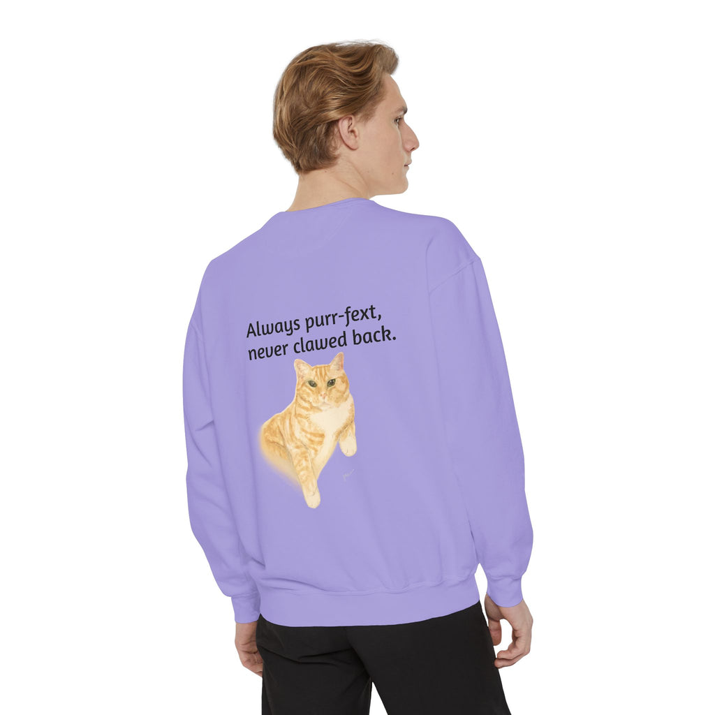 The Meowtles Cat Crewneck Sweatshirt — Cute Sunglasses Kitten Pullover