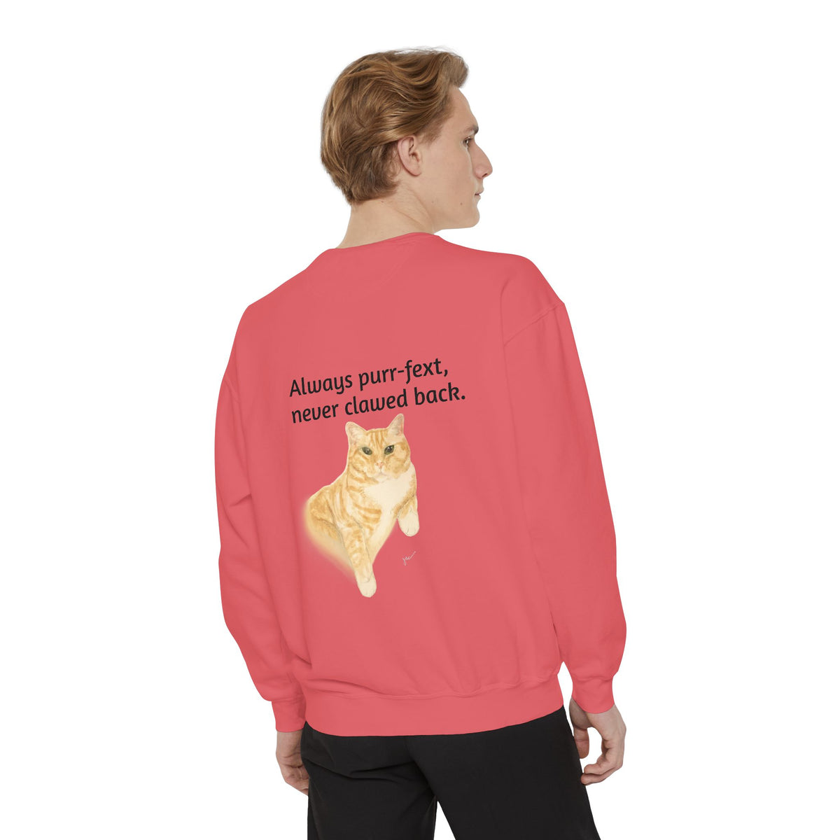 The Meowtles Cat Crewneck Sweatshirt — Cute Sunglasses Kitten Pullover