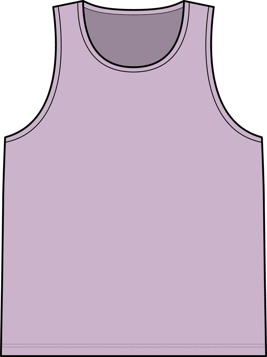 Cat in Tub Tank Top — "I don't do Mondays, I do tubs." Organic Rib Tank