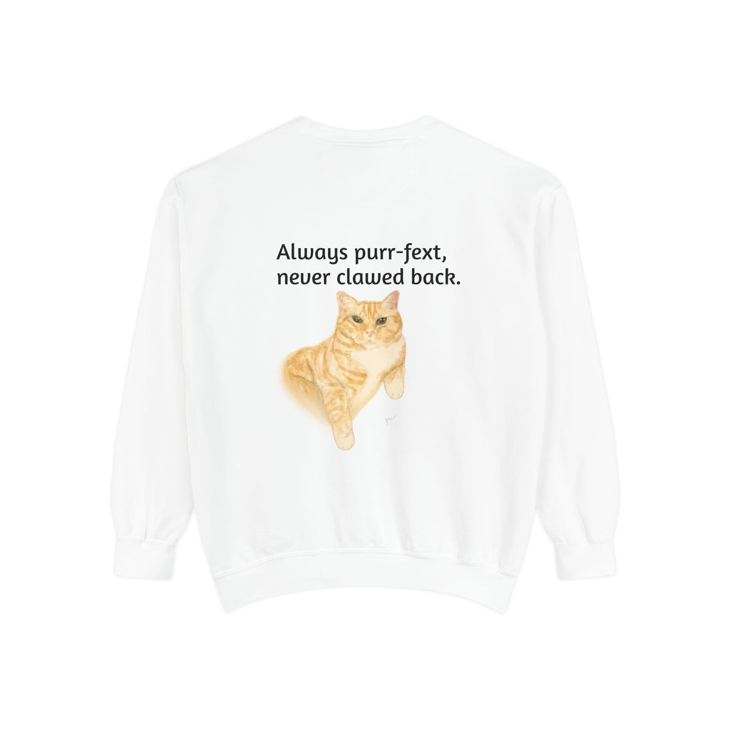 The Meowtles Cat Crewneck Sweatshirt — Cute Sunglasses Kitten Pullover